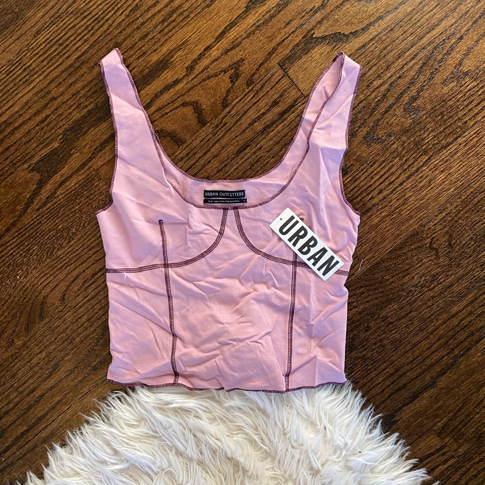 URBAN OUTFITTERS pink tank top